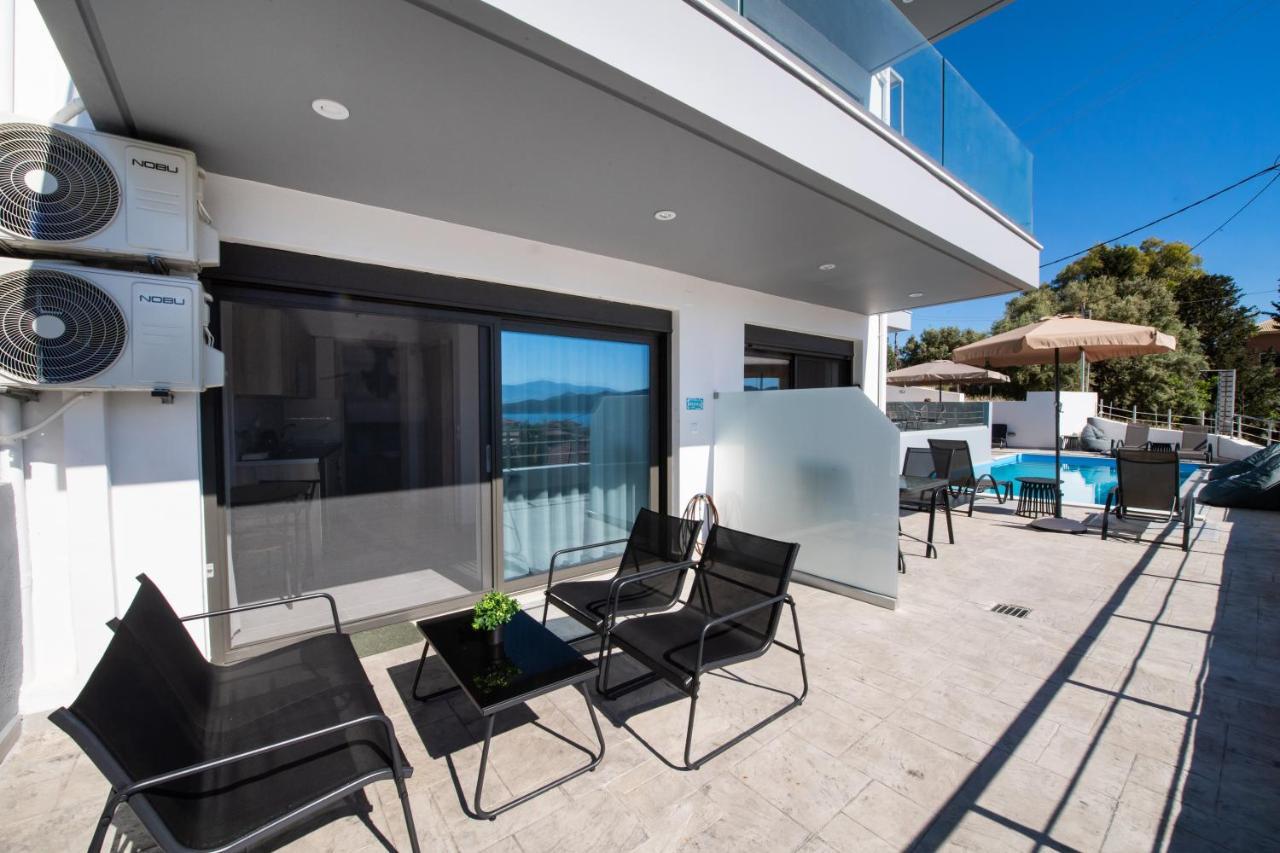 Angelica'S And Irene'S Design Apartments Swimming Pool Nikiana Exterior foto